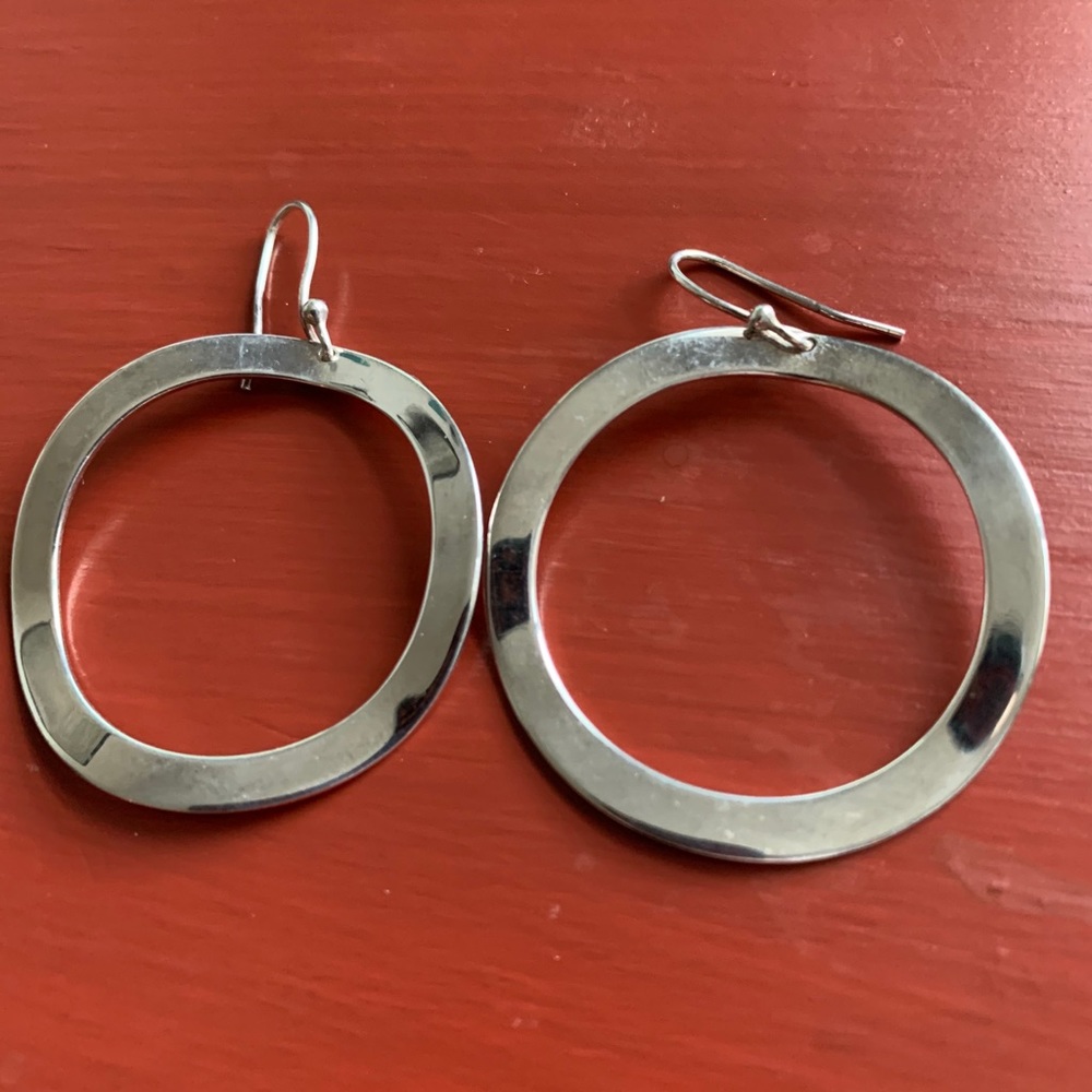 IPPOLITA sterling silver circle earrings